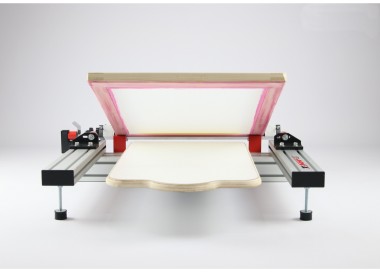 Morsetto A Cerniera Per Serigrafia Amagogo - Fissaggio Telaio Con Vite A Testa Zigrinata - 17 Cm